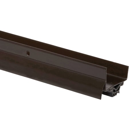 M-D Building Products 1-3/4 In. x 36 In. Bronze Aluminum Drip Cap & Door Bottom 06197